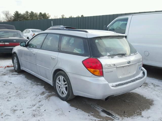 4S3BP616957360893 - 2005 SUBARU LEGACY 2.5 SILVER photo 3