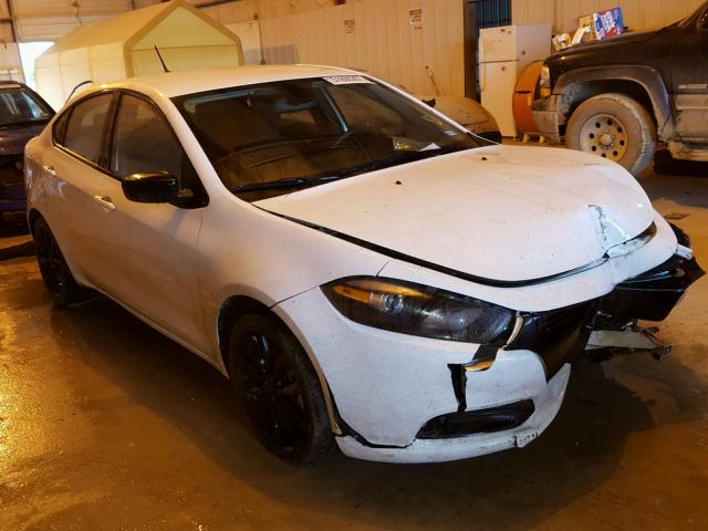 1C3CDFFA2GD796150 - 2016 DODGE DART SXT S WHITE photo 1