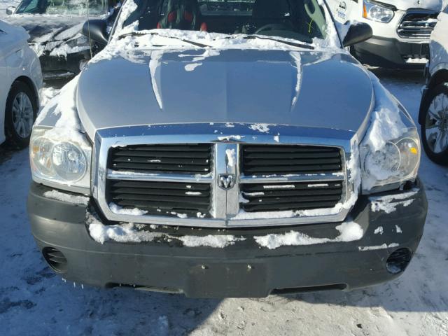 1D7HE22K27S123219 - 2007 DODGE DAKOTA ST SILVER photo 7