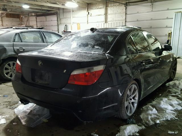 WBANB33554B107559 - 2004 BMW 545 I BLACK photo 4