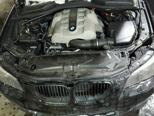 WBANB33554B107559 - 2004 BMW 545 I BLACK photo 7
