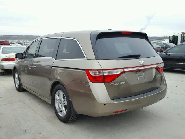 5FNRL5H96CB129073 - 2012 HONDA ODYSSEY TO TAN photo 3