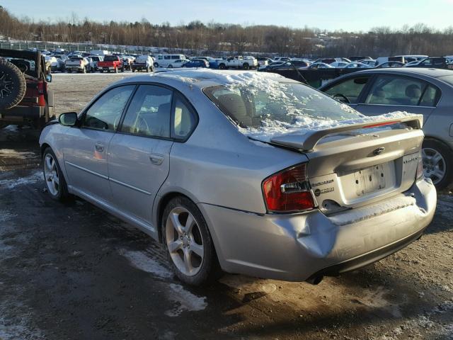 4S3BL626067218430 - 2006 SUBARU LEGACY 2.5 SILVER photo 3