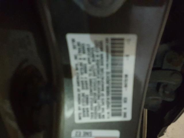 1HGFA16808L062410 - 2008 HONDA CIVIC EX Boz foto 10