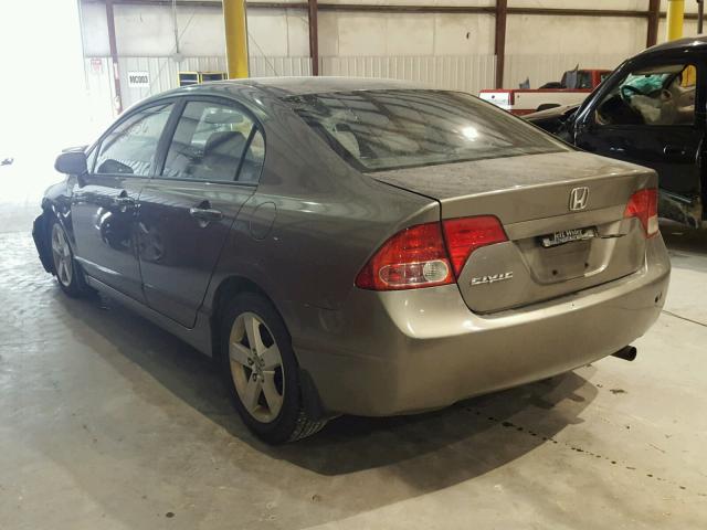1HGFA16808L062410 - 2008 HONDA CIVIC EX Boz foto 3