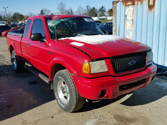 1FTZR15U11TA30297 - 2001 FORD RANGER SUP RED photo 1