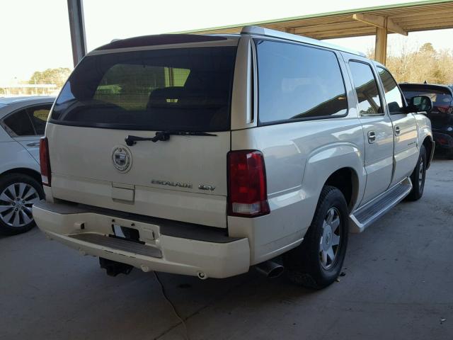 3GYFK66N74G254374 - 2004 CADILLAC ESCALADE E WHITE photo 4