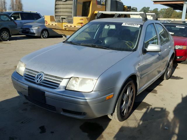 3VWSG29M21M071220 - 2001 VOLKSWAGEN JETTA GLS SILVER photo 2