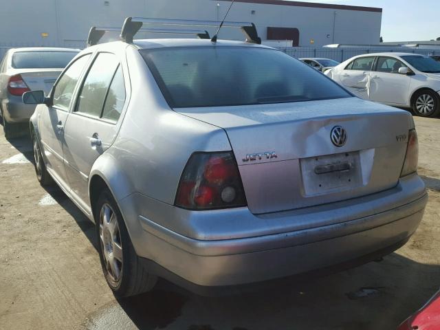 3VWSG29M21M071220 - 2001 VOLKSWAGEN JETTA GLS SILVER photo 3