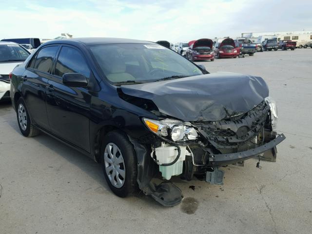 5YFBU4EE4DP107461 - 2013 TOYOTA COROLLA BA BLACK photo 1