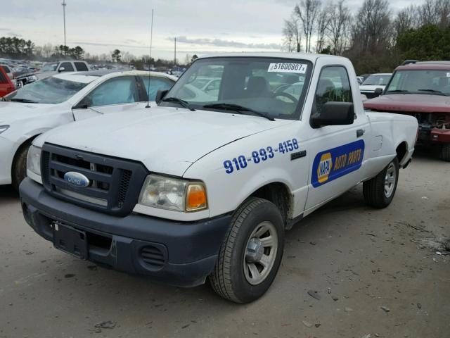 1FTYR10U58PA96440 - 2008 FORD RANGER WHITE photo 2