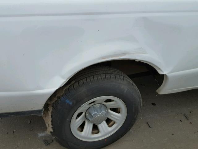 1FTYR10U58PA96440 - 2008 FORD RANGER WHITE photo 9