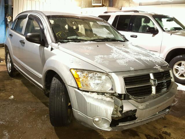 1B3HB48B67D352580 - 2007 DODGE CALIBER SX SILVER photo 1