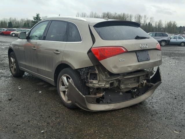 WA1KK78R29A048079 - 2009 AUDI Q5 3.2 TAN photo 3