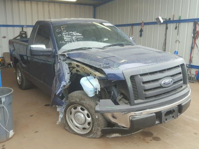 1FTMF1CM8CFC98237 - 2012 FORD F150 BLUE photo 1