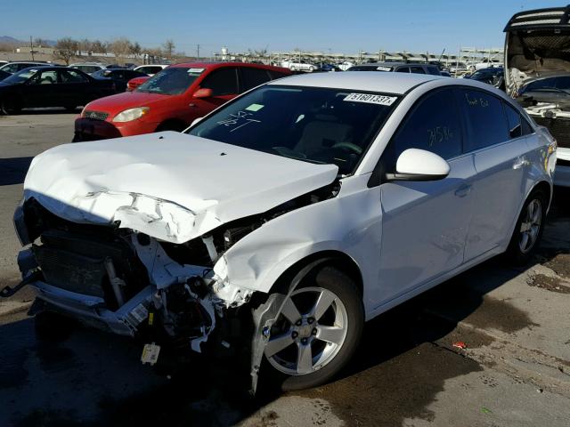 1G1PE5SB1G7222908 - 2016 CHEVROLET CRUZE LIMI WHITE photo 2