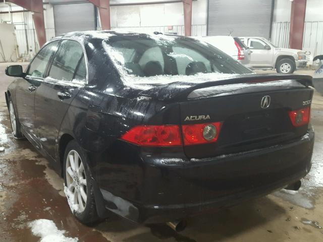 JH4CL96926C017466 - 2006 ACURA TSX BLACK photo 3