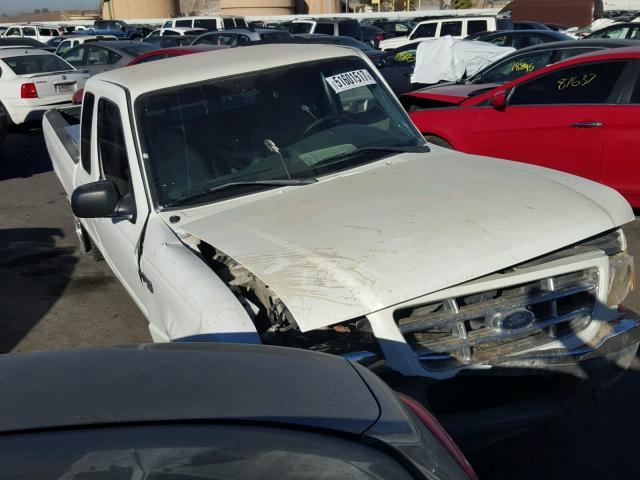 1FTYR14E31PA66622 - 2001 FORD RANGER SUP WHITE photo 1