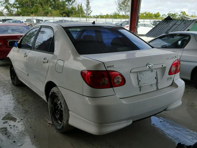 2T1BR32E15C366099 - 2005 TOYOTA COROLLA CE SILVER photo 3