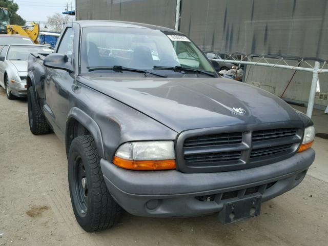 1D7FL16X53S239179 - 2003 DODGE DAKOTA SXT CHARCOAL photo 1