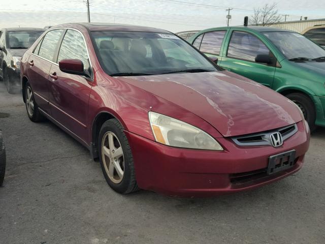 1HGCM56755A019911 - 2005 HONDA ACCORD EX BURGUNDY photo 1