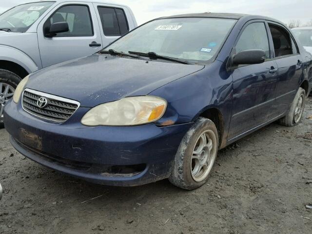 2T1BR32E76C678901 - 2006 TOYOTA COROLLA CE BLUE photo 2