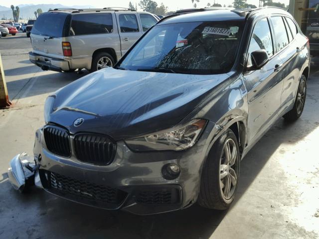 WBXHU7C39H5D71698 - 2017 BMW X1 SDRIVE2 GRAY photo 2