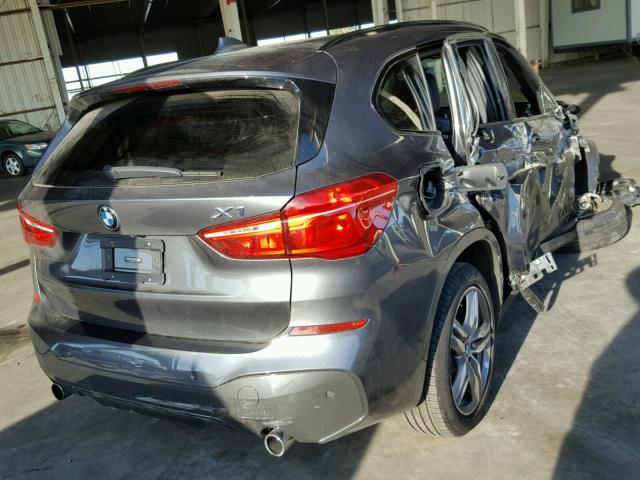 WBXHU7C39H5D71698 - 2017 BMW X1 SDRIVE2 GRAY photo 4