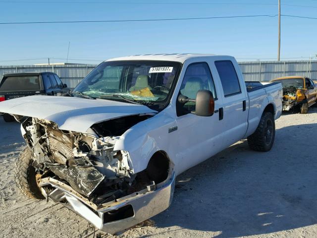 1FTSW21P57EA13113 - 2007 FORD F250 SUPER WHITE photo 2