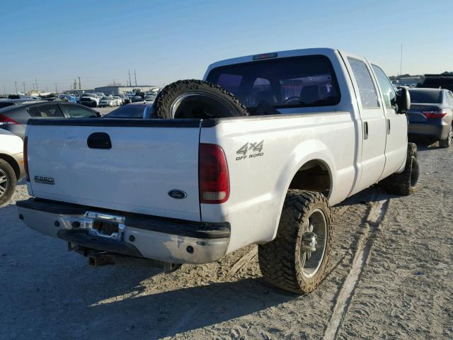 1FTSW21P57EA13113 - 2007 FORD F250 SUPER WHITE photo 4