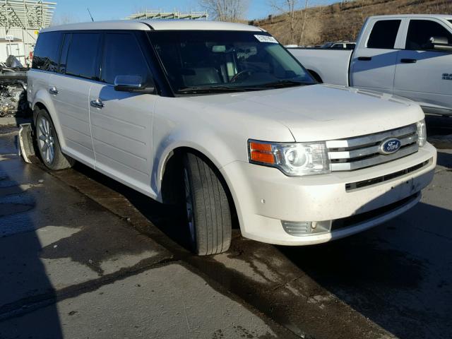 2FMHK6DT0BBD37219 - 2011 FORD FLEX LIMIT WHITE photo 1