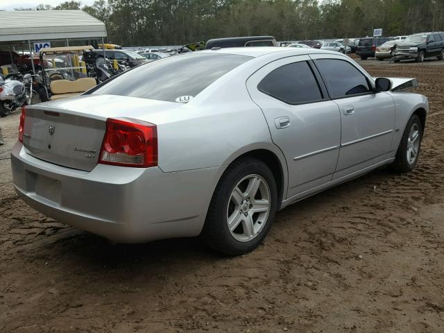 2B3CA3CV1AH123579 - 2010 DODGE CHARGER SX SILVER photo 4