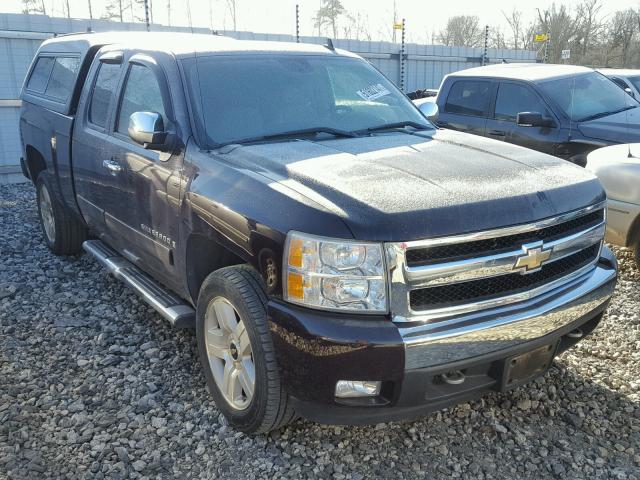 1GCEC19058Z254378 - 2008 CHEVROLET SILVERADO BURGUNDY photo 1