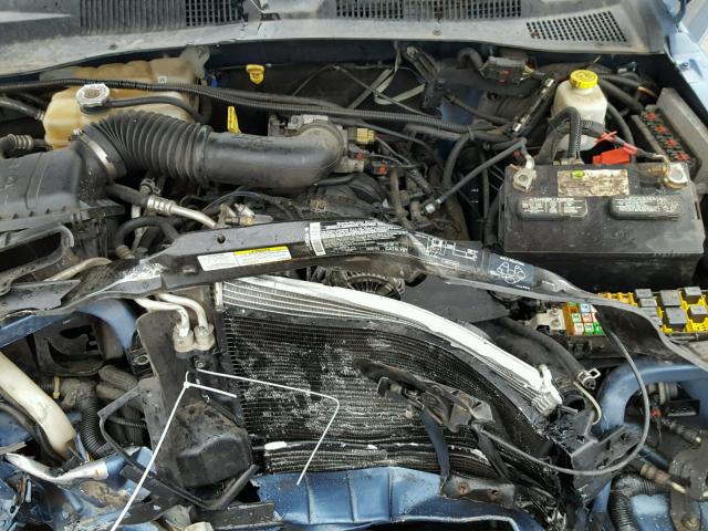 1J4GL58K34W199485 - 2004 JEEP LIBERTY LI BLUE photo 7