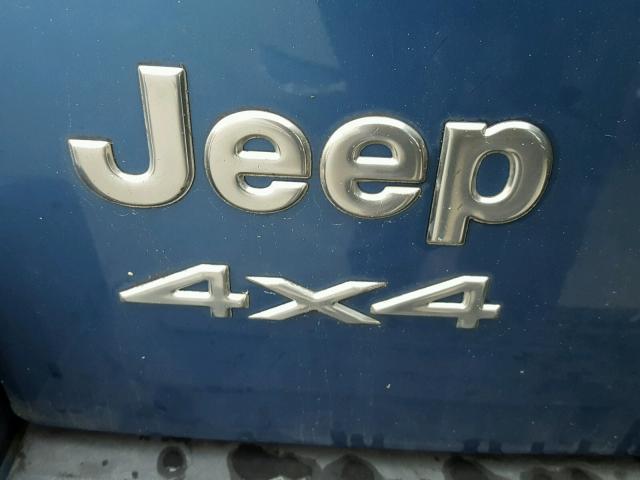 1J4GL58K34W199485 - 2004 JEEP LIBERTY LI BLUE photo 9