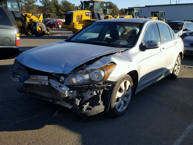 1HGCP26849A045792 - 2009 HONDA ACCORD EXL SILVER photo 2