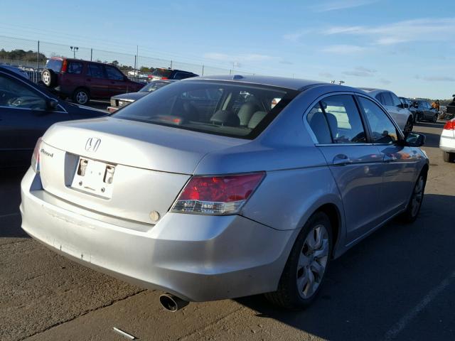 1HGCP26849A045792 - 2009 HONDA ACCORD EXL SILVER photo 4