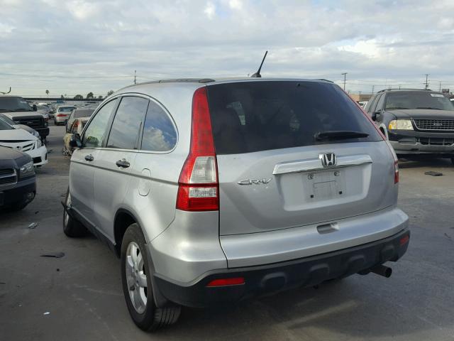 3CZRE38569G702451 - 2009 HONDA CR-V EX SILVER photo 3