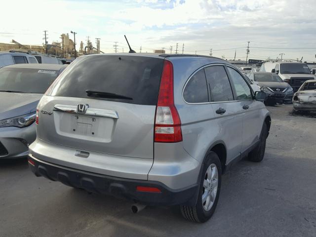 3CZRE38569G702451 - 2009 HONDA CR-V EX SILVER photo 4