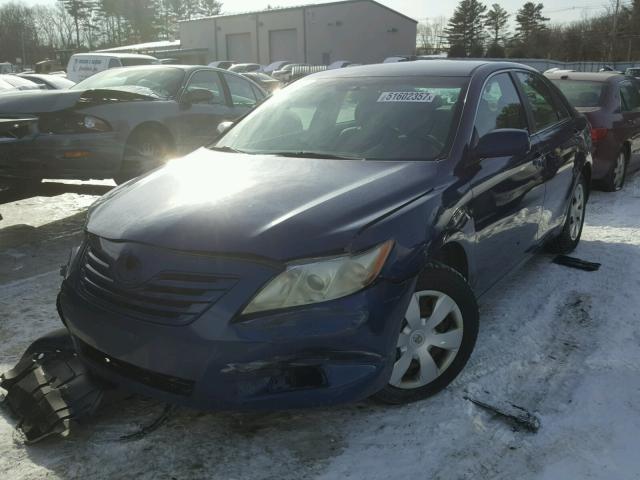 4T1BE46K57U104332 - 2007 TOYOTA CAMRY NEW BLUE photo 2