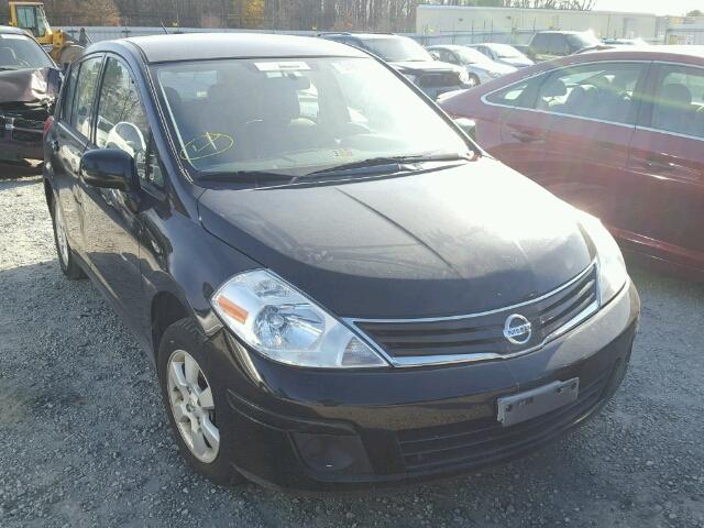 3N1BC13E99L411025 - 2009 NISSAN VERSA S BLACK photo 1