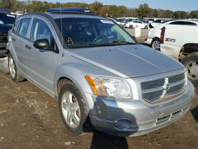 1B3HB48B77D158639 - 2007 DODGE CALIBER SX SILVER photo 1