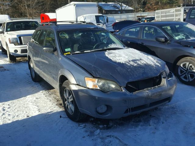 4S4BP61C557342683 - 2005 SUBARU LEGACY OUT BLUE photo 1