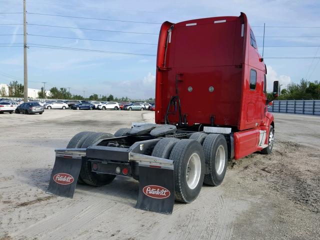 1XP7D49X2AD103746 - 2010 PETERBILT 387 RED photo 4