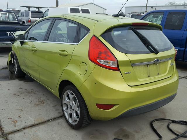 3FADP4FJ8BM212705 - 2011 FORD FIESTA SES GREEN photo 3