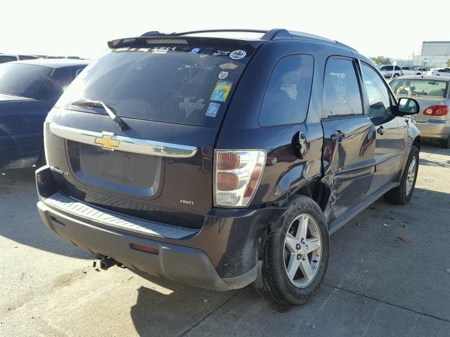 2CNDL73FX66010774 - 2006 CHEVROLET EQUINOX LT PURPLE photo 4