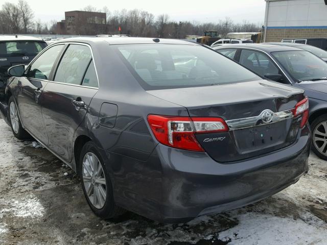 4T4BF1FK1CR178665 - 2012 TOYOTA CAMRY BASE GRAY photo 3