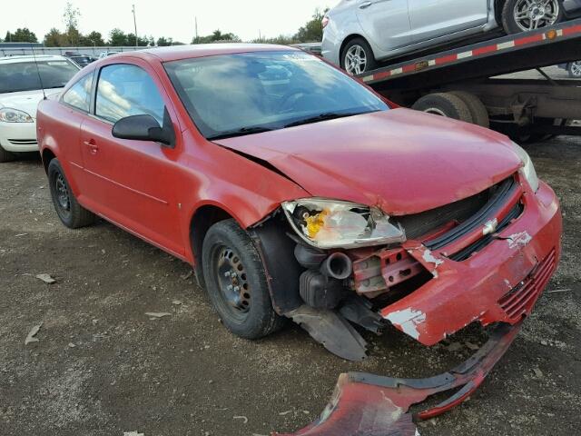 1G1AK15F577407498 - 2007 CHEVROLET COBALT LS RED photo 1