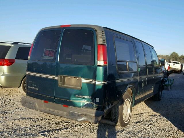 1GBFG15R9Y1192712 - 2000 CHEVROLET EXPRESS G1 GREEN photo 4