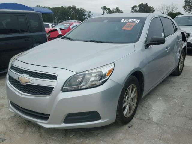 1G11A5SA5DF202655 - 2013 CHEVROLET MALIBU LS SILVER photo 2